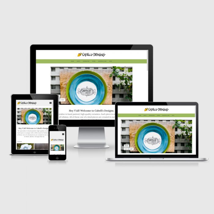 Cabells designs responsive website