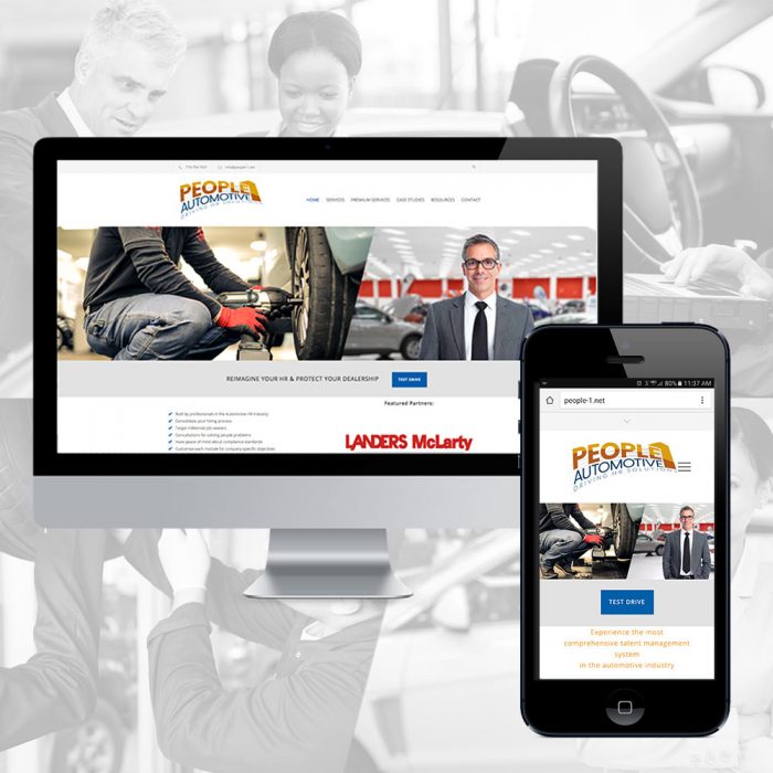 People 1 Automotive Website